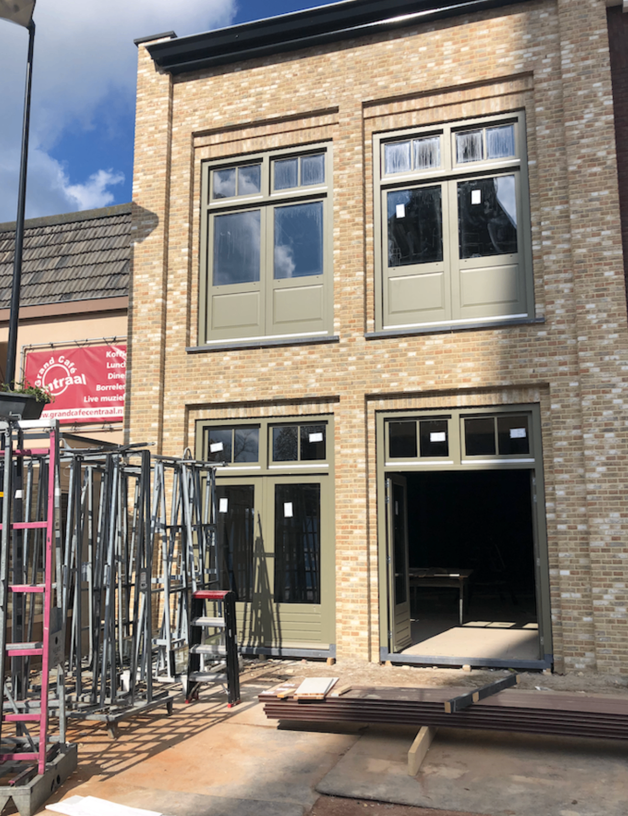 Het interieur van Mienies café in Haaksbergen